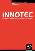 Tapa de la revista INNOTEC número 8