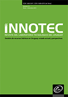 Tapa de la revista INNOTEC número 10