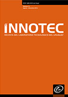 Tapa de la revista INNOTEC número 12